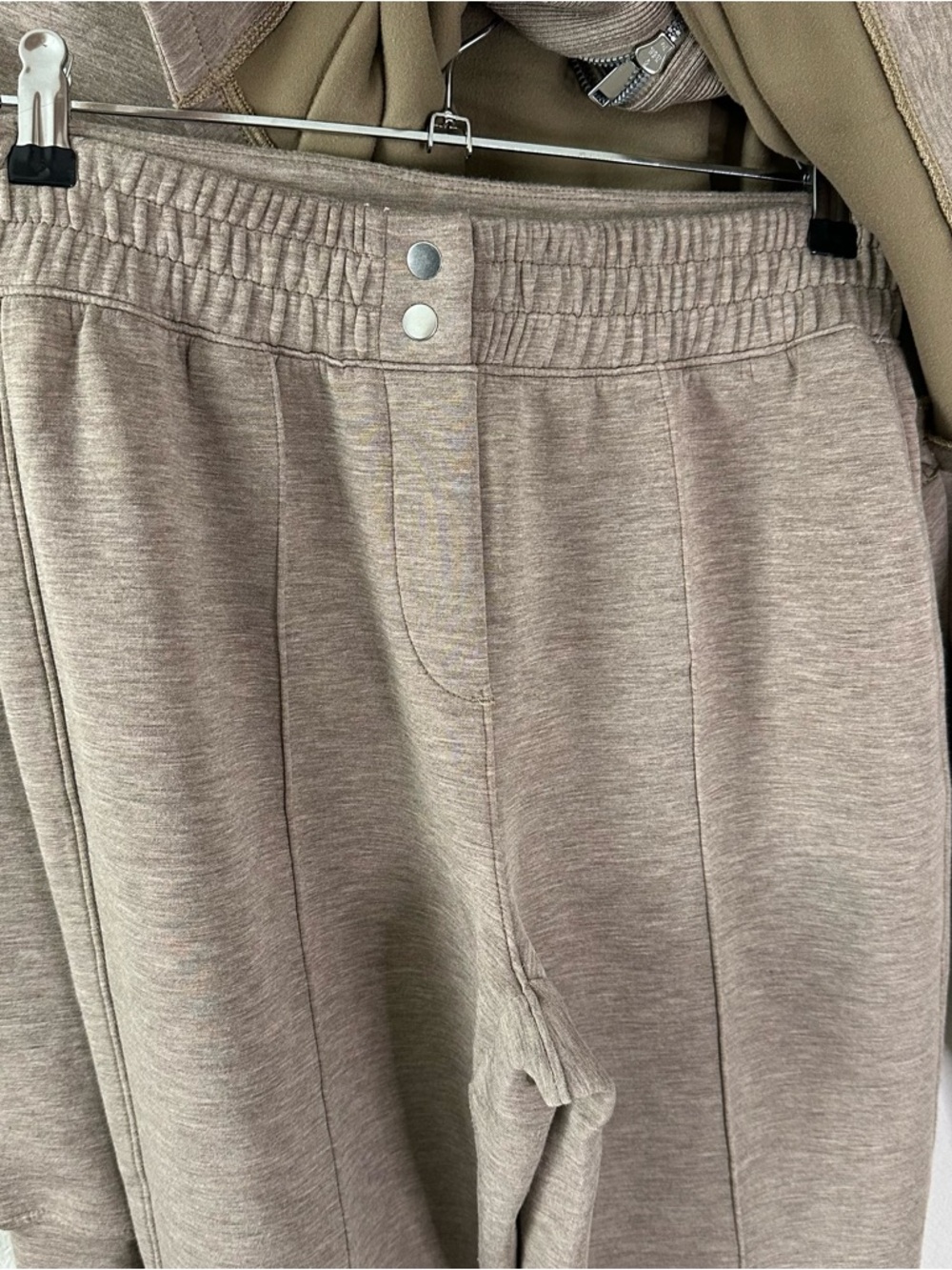 SPANX Brushed Airessentials Set in Birch Heather SZ S/SP - Picture 4 of 6
